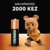 DURACELL 1300mah RECHARGEABLE (AA) KALEM PİL 4'LÜ - Thumbnail