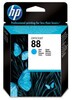 HP C9386Ae Mürekkep Kartuş Cyan (88) - Thumbnail