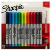 Sharpie Ultra Fine Permanent Markör Karışık 12'Li - Thumbnail