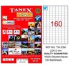 Tanex 22X12mm Laser Etiket 100'Lü (Tw-2280) - Thumbnail