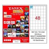 Tanex 35X35mm Laser Etiket 100'Lü (Tw-2348) - Thumbnail