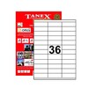 Tanex 70X23mm Laser Etiket 100'Lü (Tw-2433) - Thumbnail