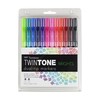 TOMBOW TWIN TONE MARKÖR RAİNBOW TONLAR SETİ 12 RENK - Thumbnail